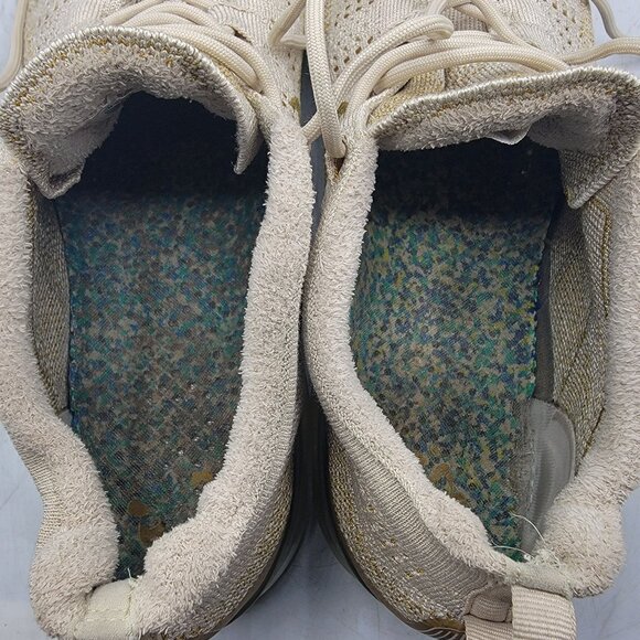 Nike Air Vapormax 2023 Flyknit Mens 12 Sanddrift Bronzine Shoes DV1678-100 - Picture 5 of 14